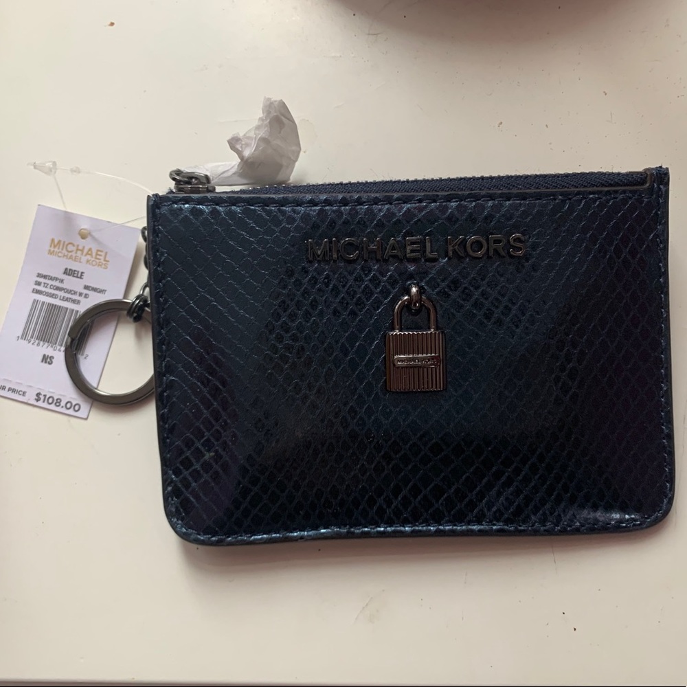 MICHAEL KORS CHANGE PURSE/CARD HOLDER- never used